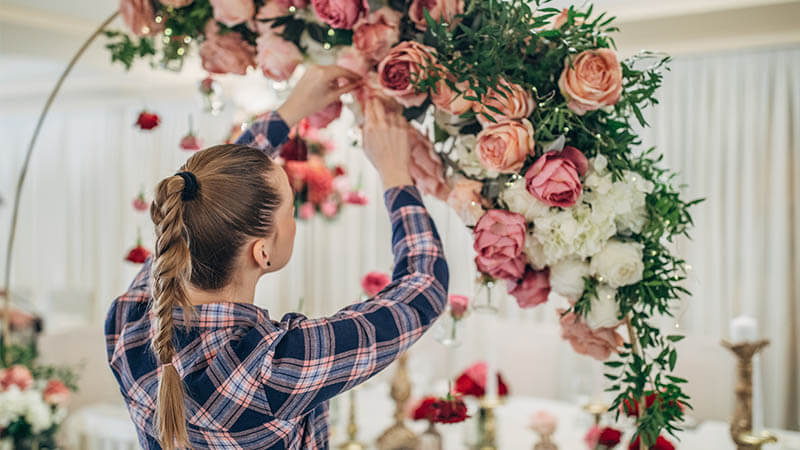 flower banner