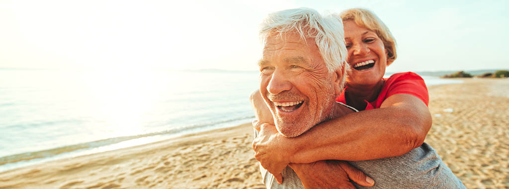 couple on beach