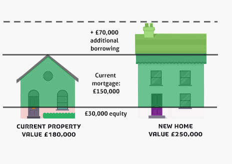 Infographic of houses